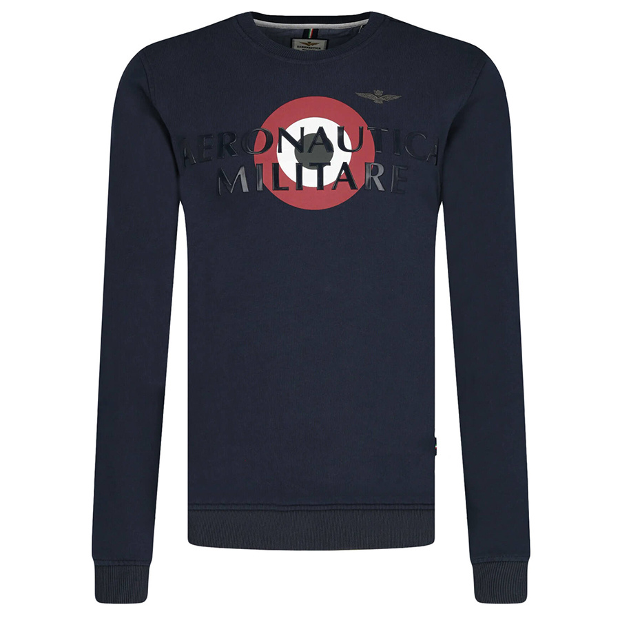 Bluza AERONAUTICA MILITARE FE1540F417 Granatowa