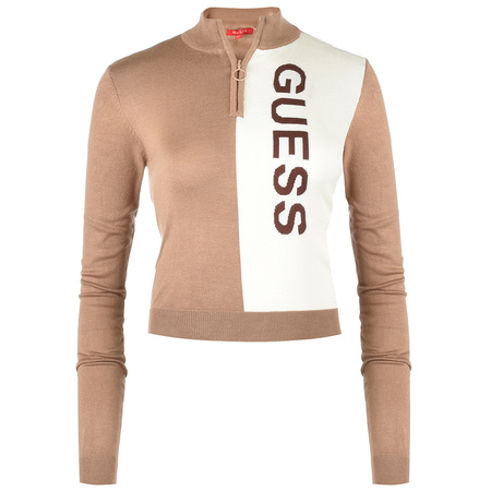 Sweter Damski GUESS Lamar Q1RR01 Z2NM0 Brązowy