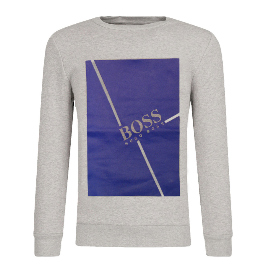 Bluza Dziecięca HUGO BOSS J25E16 Regular Fit Szary