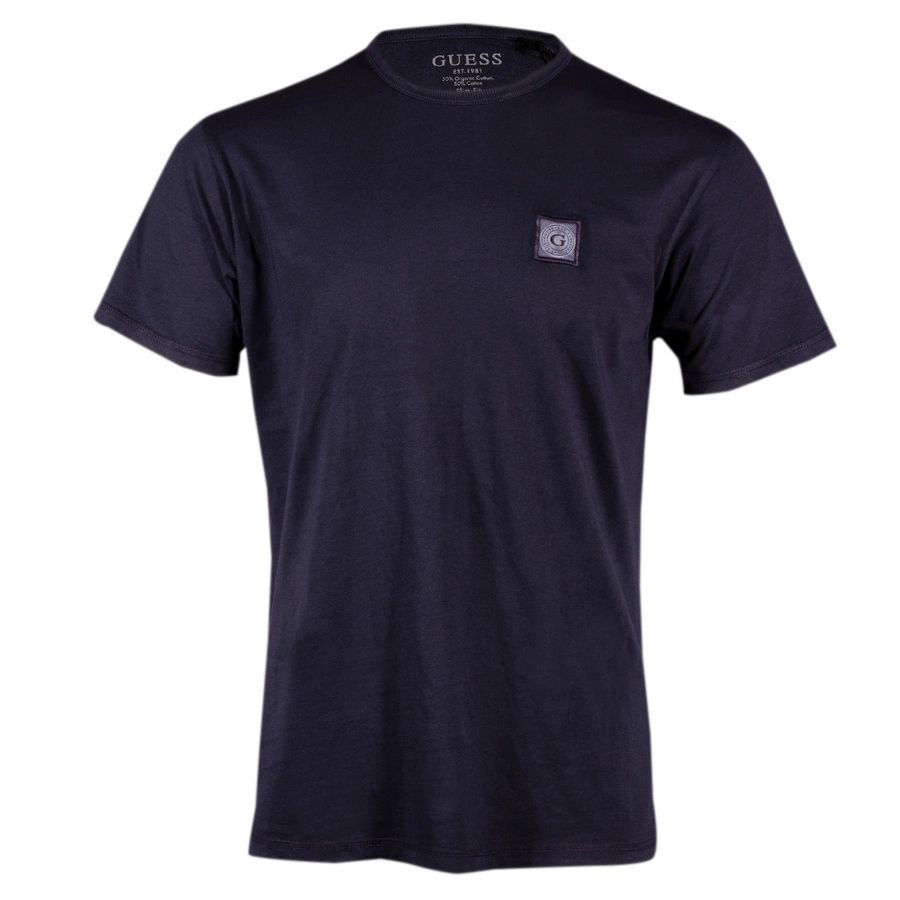 T-Shirt Męski GUESS M1YI82 K9WK1 Granatowy