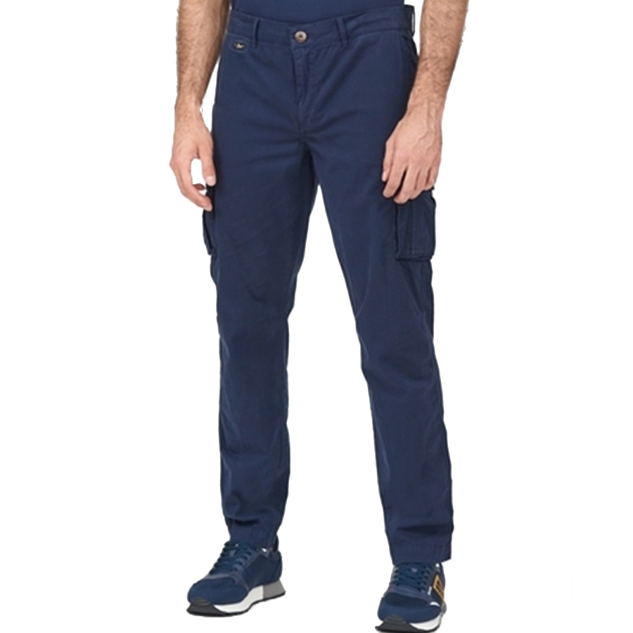 Spodnie Aeronautica Militare 241PA1329CT3300 Granatowe