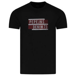 T-shirt Męski PEPE JEANS Oldwive PM508942 Czarny