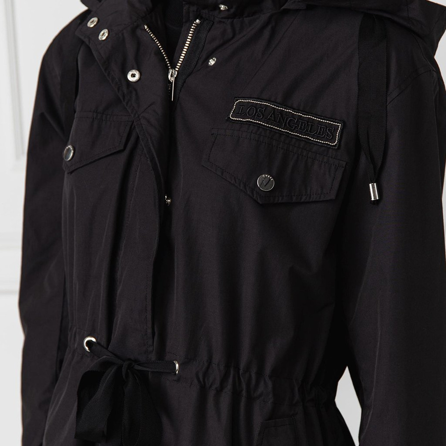 PARKA DAMSKA GUESS JEANS W93L37 WBSX0 Czarny