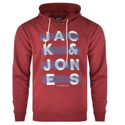 Bluza Meska JACK&JONES Core 12163769 Bordo