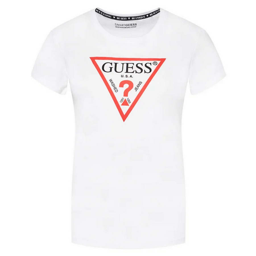 T-shirt Damski GUESS ORIGINAL W1YI1B I3Z11 Biały