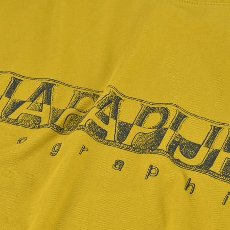 T-shirt Męski NAPAPIJRI NP0A4F9O Limonkowy