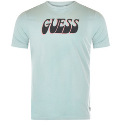 T-shirt Męski GUESS M0BI59 J1300 Miętowy