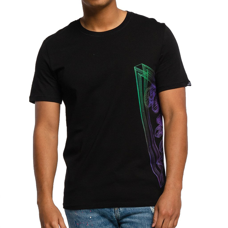 T-Shirt Męski GUESS WHIRE M0YI45 K8HM0 Slim Fit