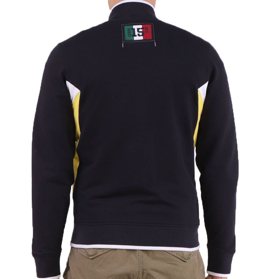 Bluza AERONAUTICA MILITARE FE1759F497 Granatowa