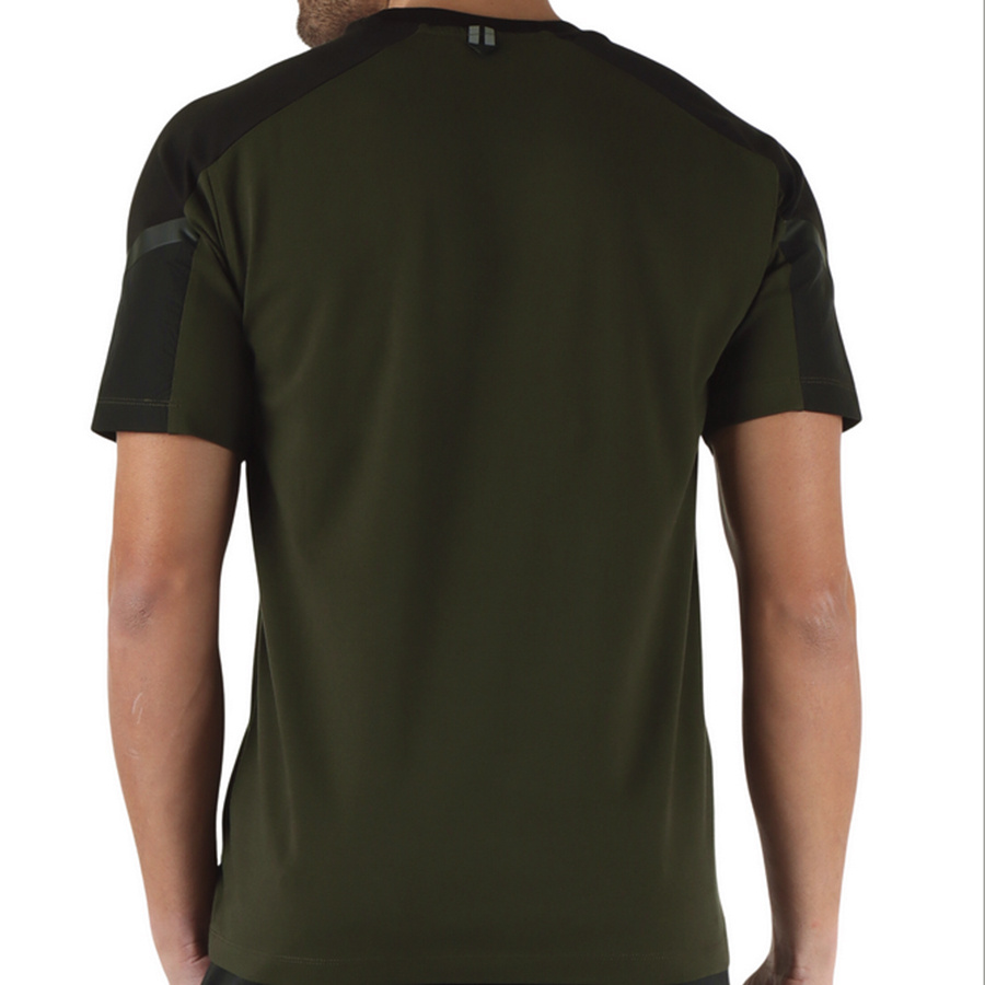 T-shirt Męski Aeronautica Militare 242TS2327J612 Zielony