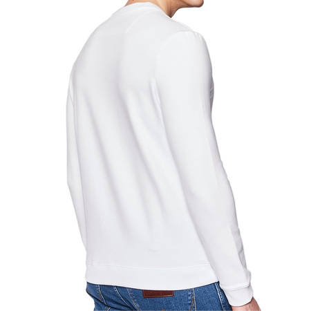 Bluza Męska GUESS LOGO Slim Fit Biały