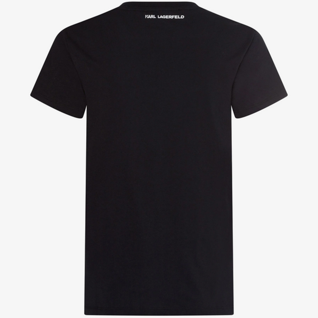 T-shirt KARL LAREGFELD Ikonik 216W1732 Czarny
