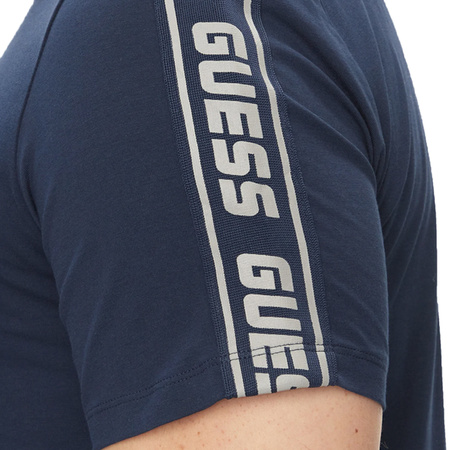 T-Shirt Męski GUESS Arlo Z4GI18 J1314 Granatowy