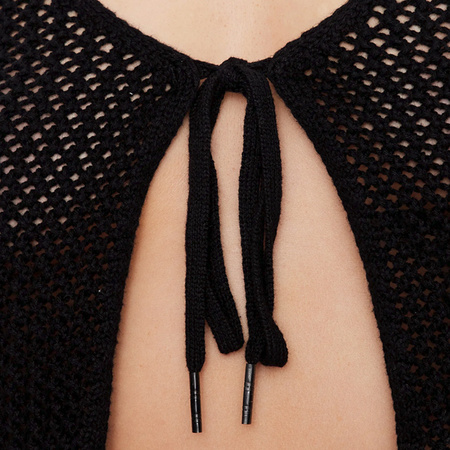 Kardigan GUESS Crochet W3GR25 Z36Q1 Czarny