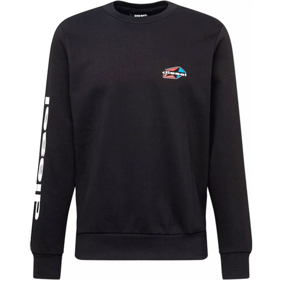 Bluza Męska DIESEL Girk K14 A007940HAYT100S Czarna