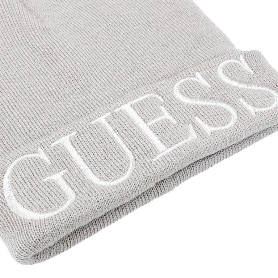 CZAPKA DAMSKA GUESS SZARA ZIMA AW7871 WOL01