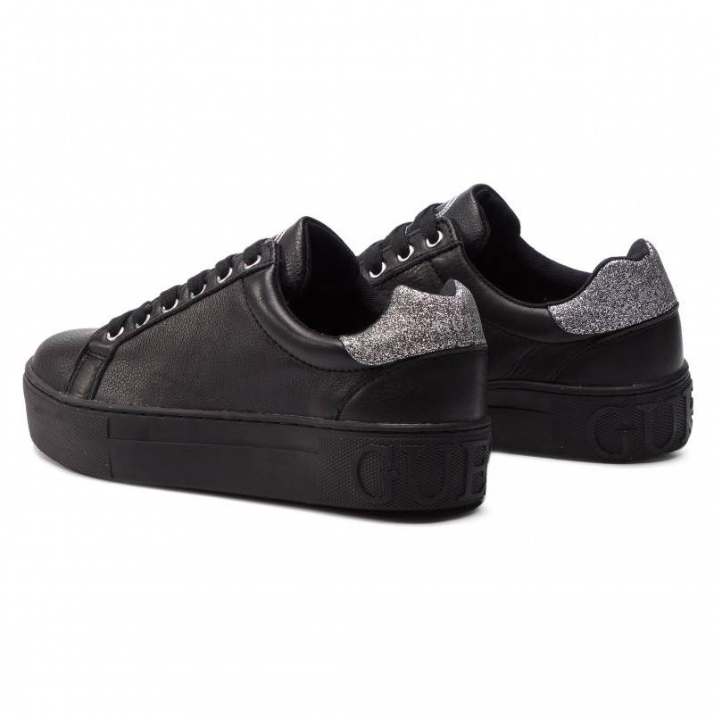 Sneakersy Damskie GUESS FLMEL4 LEA12 BLACK 
