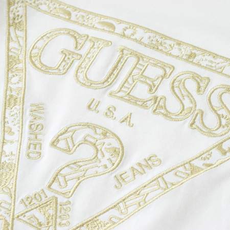 Longsleeve Męski GUESS Logo M4YI27 K8FQ4 Biały