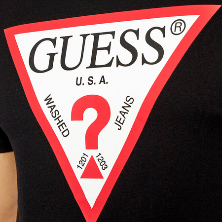 T-Shirt Meski GUESS Orginal M1RI71 I3Z11 Czarny
