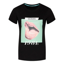 T-Shirt GUESS Odette Tee W1YI0T R8G00 Czarny