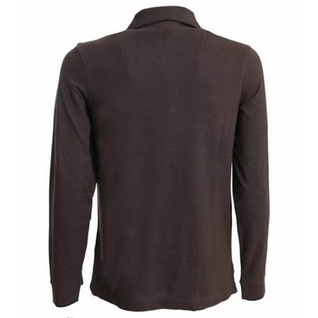 Koszulka Polo Aeronautica Militare PO1313P82 Brązowa