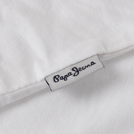 T-shirt Męski PEPE JEANS Oldwive PM508942 Biały