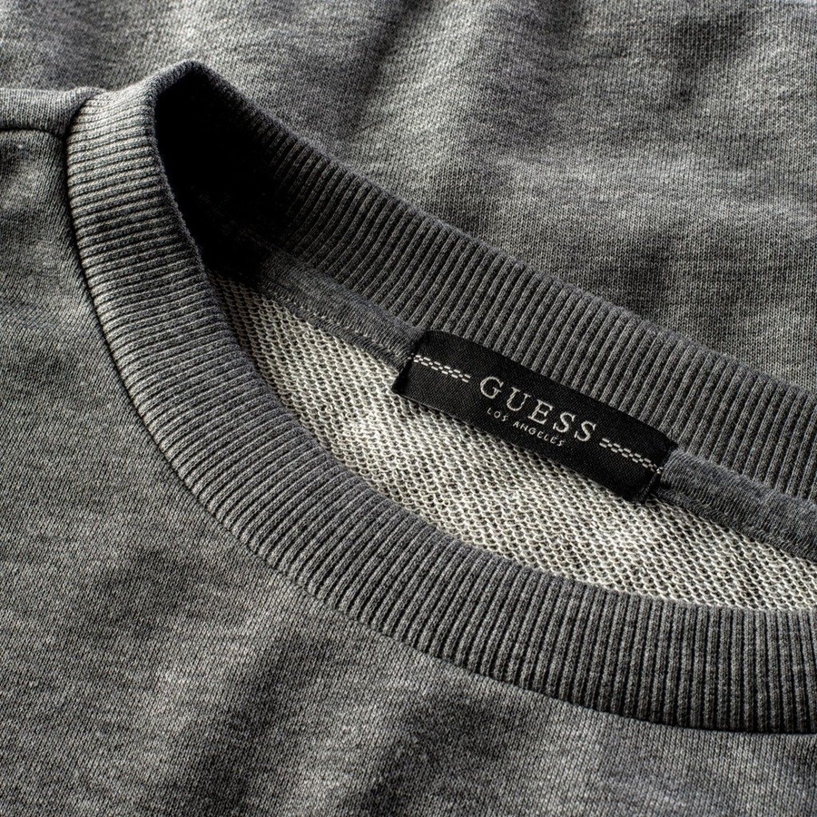 BLUZA GUESS DAMSKA SZARA LOGO W93Q73K8K90