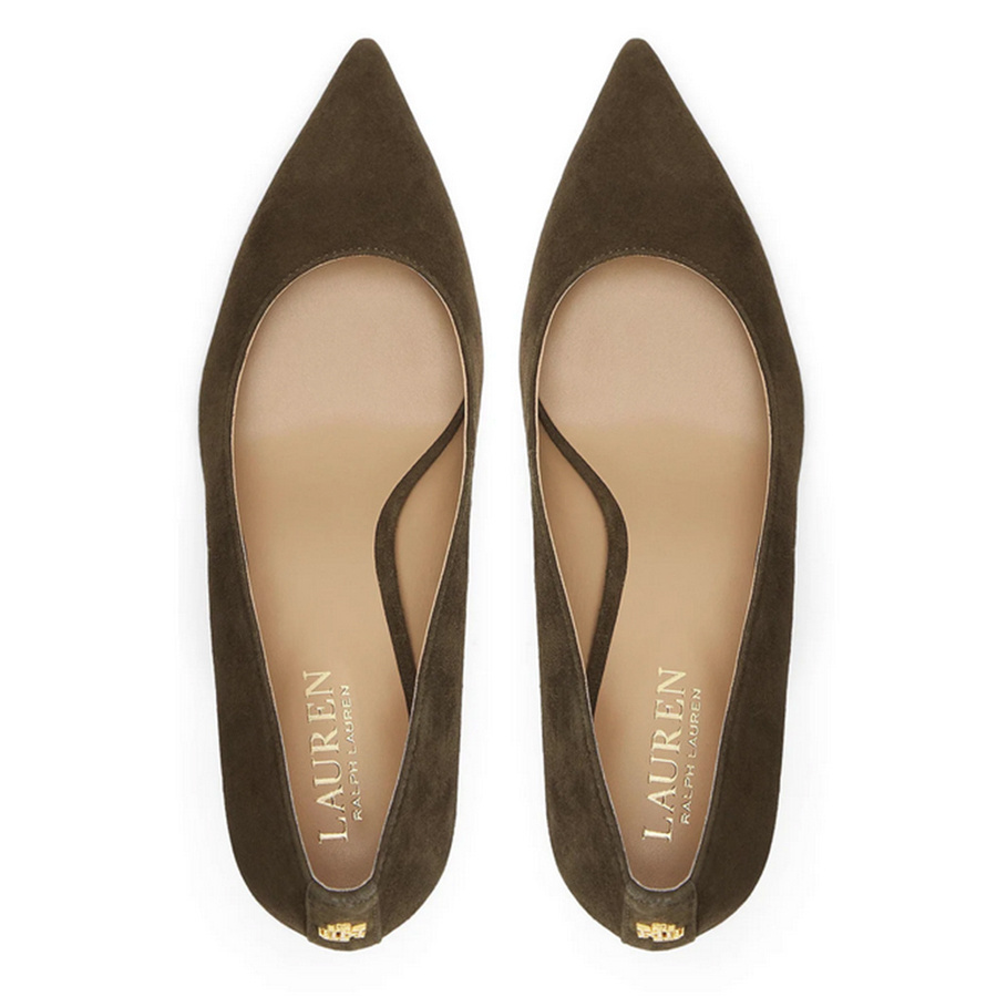 Szpilki LAUREN RALPH LAUREN 802709652008 Zielone