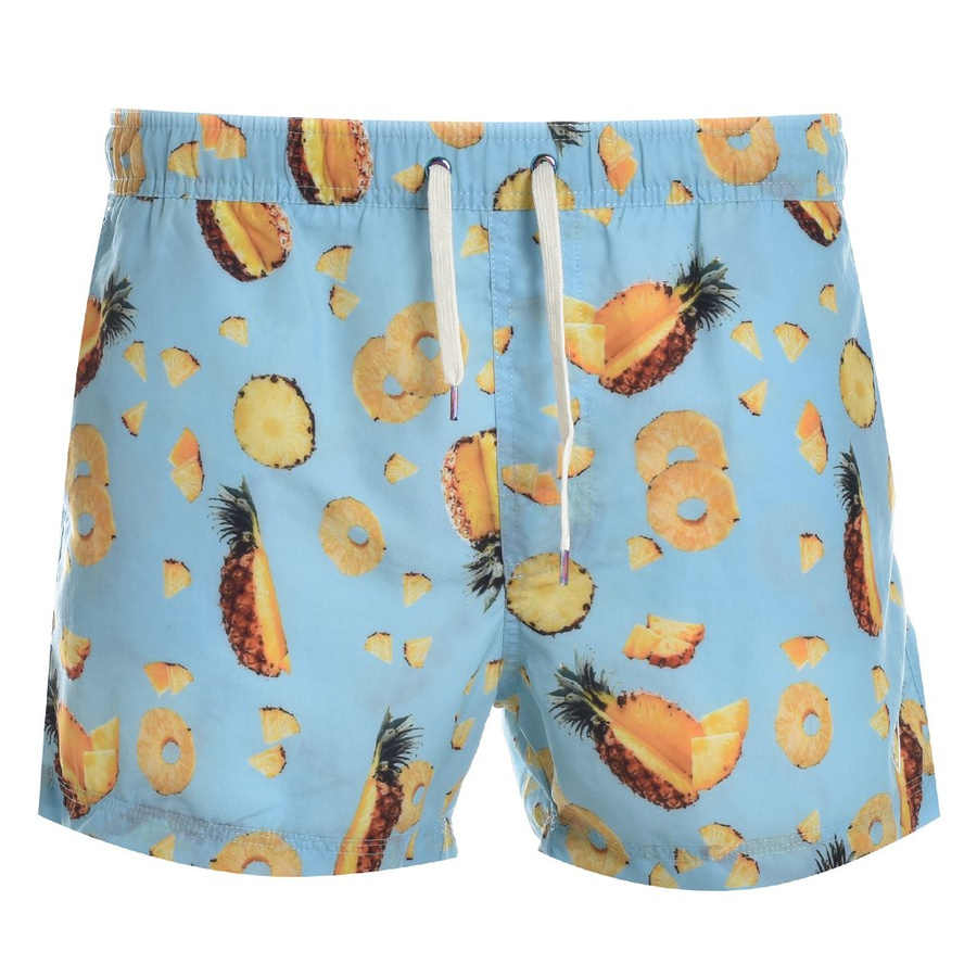 Szorty kąpielowe Męskie GUESS 006525 Ananasy