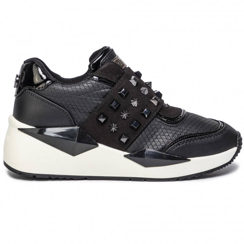 Sneakersy Damskie GUESS Tinsel FL8TIL ELE12 BLACK
