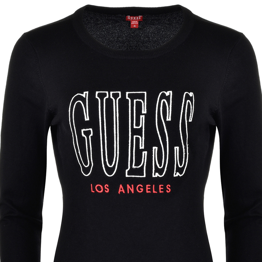Sweter Damski GUESS Logo R1BR46 Z0613 Czarny