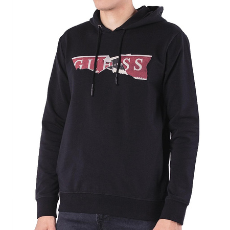 BLUZA MĘSKA GUESS LUNGA M84Q00 K7ON0 Czarny