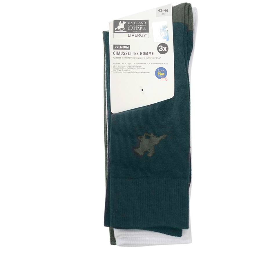 Skarpetki męskie U.S. GRAND POLO EQUIPMENT & APPAREL
