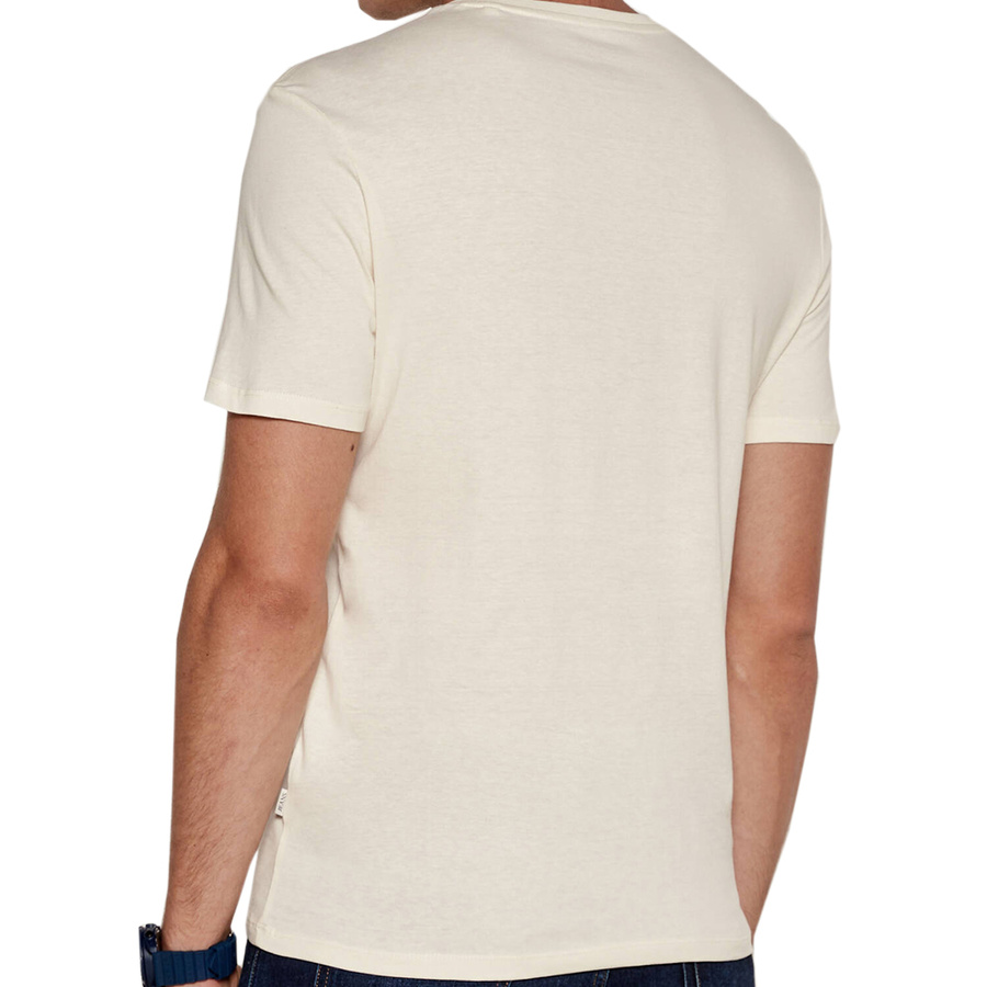 T-shirt Męski GUESS JEANS M4BI74 K8HM0 Beżowy