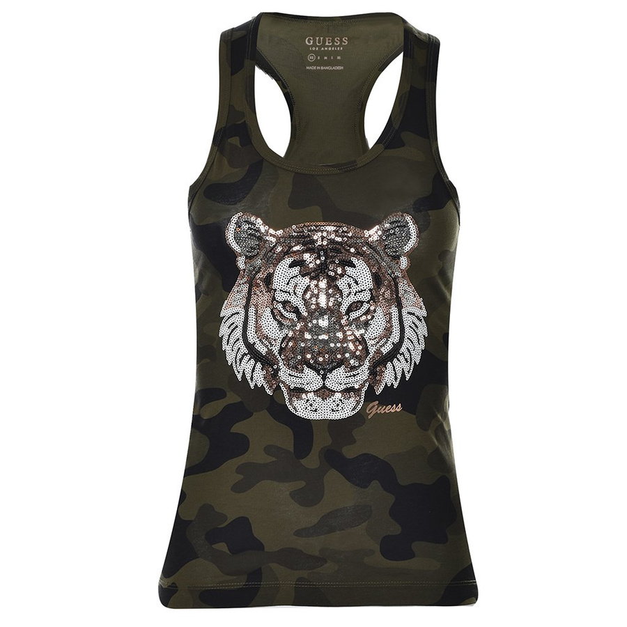Top Damski GUESS Tank M0GI76 I3Z00 Moro