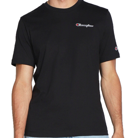 T-Shirt Meski CHAMPION 218006 Regular Fit Czarny