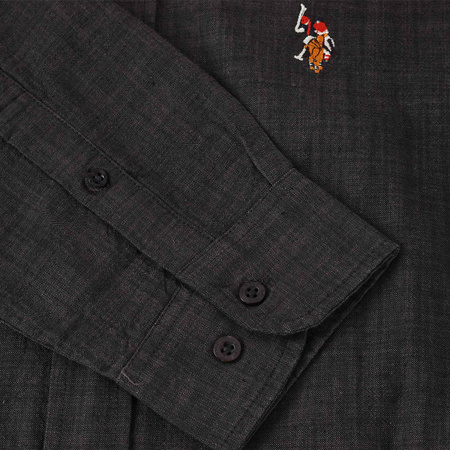 Koszula Męska U.S. POLO ASSN. US16038 Grafitowy