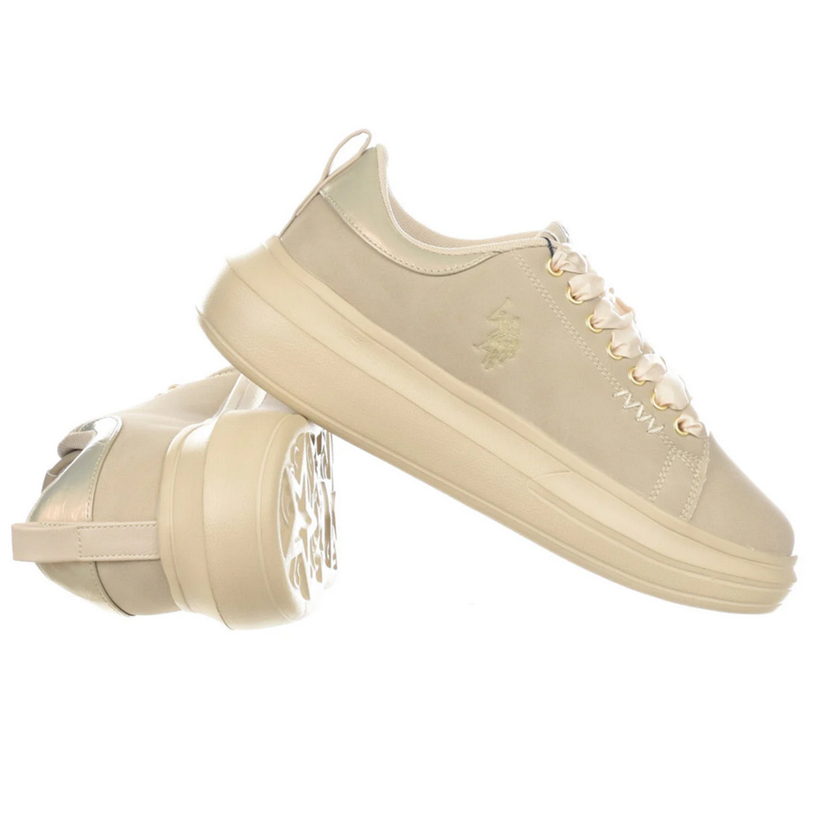 Buty Damskie U.S. POLO ASSN. HELIS024 Beżowe