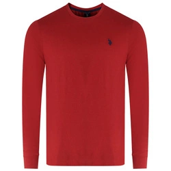 Longsleeve U.S. POLO ASSN. 11C022 98826 Czerwony