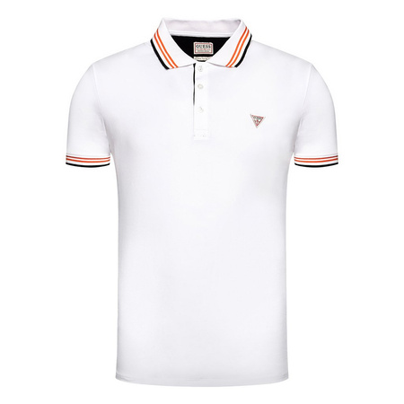 Koszulka Polo Męska Guess M1RP66 J1311 Biały
