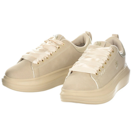 Buty Damskie U.S. POLO ASSN. HELIS024 Beżowe