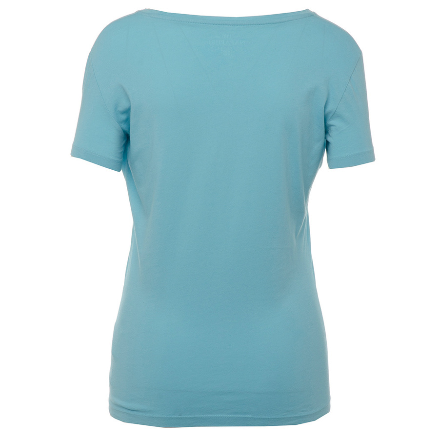T-shirt Damski NAPAPIJRI Sapula N0YHPD I77 Turkusowy
