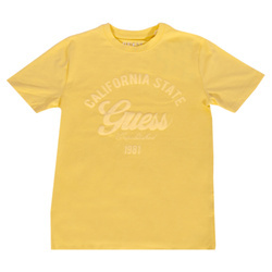 T-shirt Dzieciecy GUESS L2GI12 K6XN0 Żółty