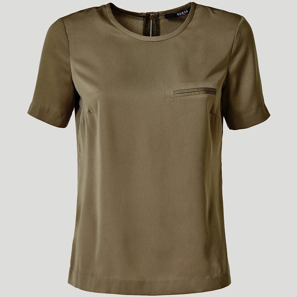 T-SHIRT GUESS DAMSKI ZIELONY W83H53WAF20 DUO S