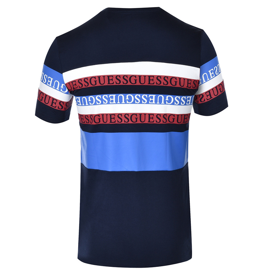 T-Shirt Męski GUESS Granatowy M0BI71 I3Z11