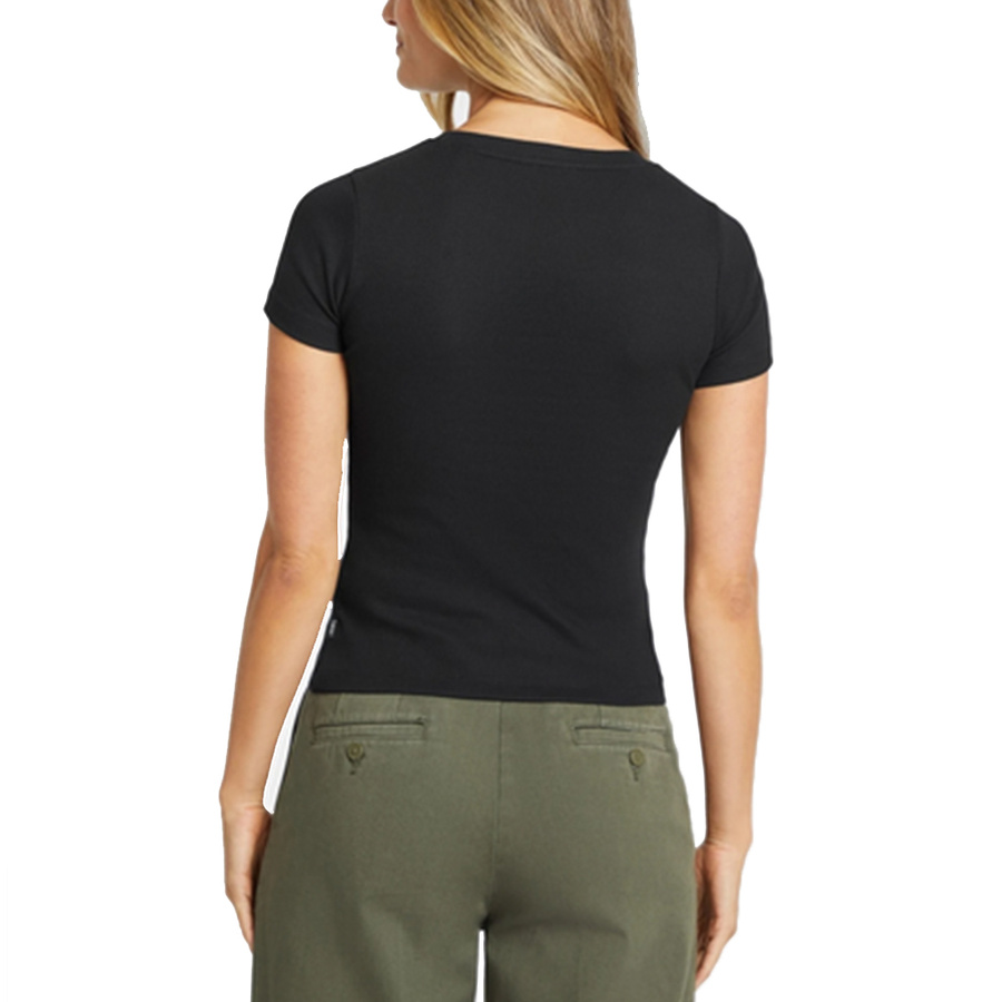 T-shirt Damski GUESS W4YI64KA0H1 Czarna