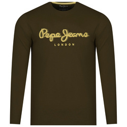 Longsleeve PEPE JEANS Logo PM509882 Zielony