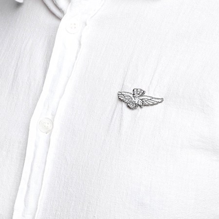 Koszula Męska Aeronautica Militare 221CA1198CT2943 Biała