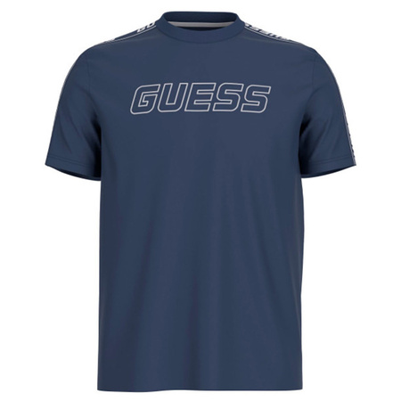 T-Shirt Męski GUESS Arlo Z4GI18 J1314 Granatowy
