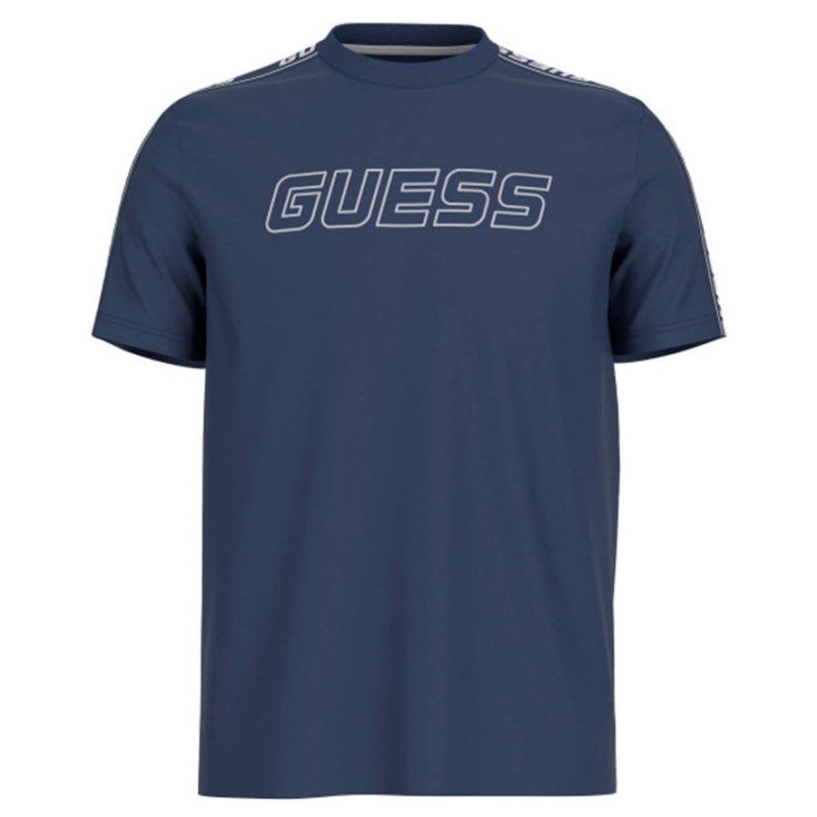 T-Shirt Męski GUESS Arlo Z4GI18 J1314 Granatowy